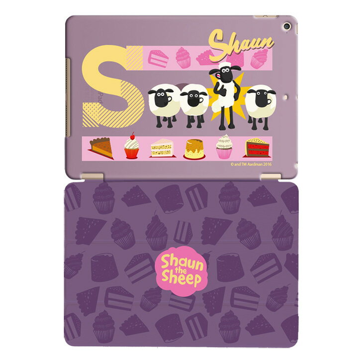 笑笑羊正版授權(Shaun The Sheep)【 點心派對 】《 iPad Mini/Air/Pro 》水晶殼＋Smart Cover（磁桿）