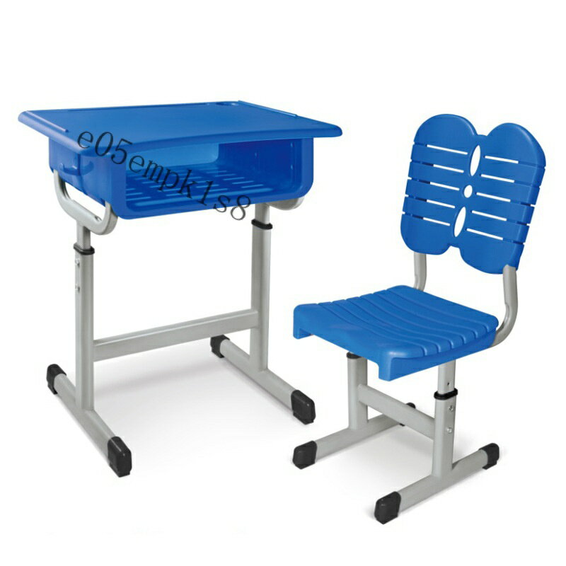 免運 家具 學生課桌椅廠家學校單人ABS塑料課桌椅巨力塑鋼 可開發票