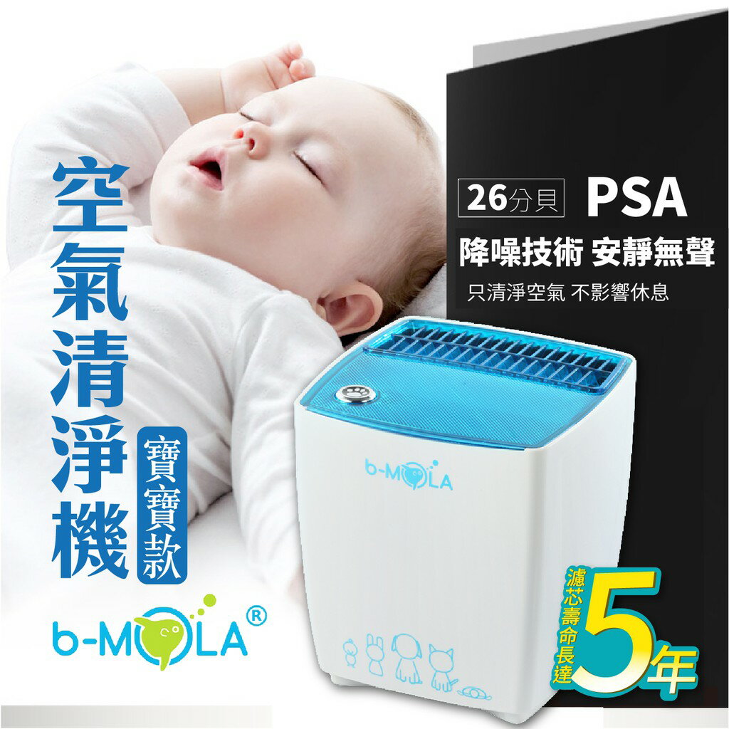 【下殺】B-MOLA 氧聚解空氣清淨機 PSA 空氣清淨機 清淨機 除臭 除塵 濾淨 過濾機 免換濾網 高效環保