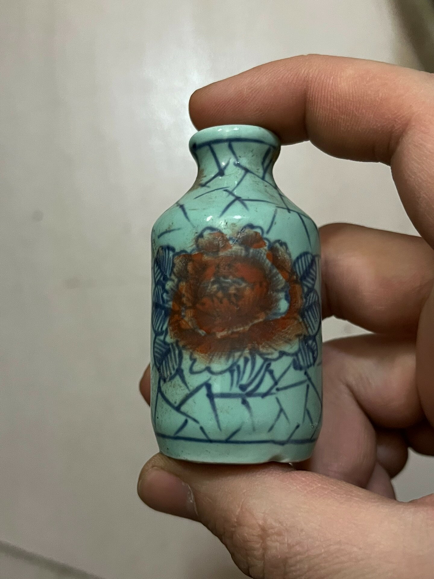 鼻煙壺，喜歡可以直接拍，直徑3.5釐米，高6.5釐米