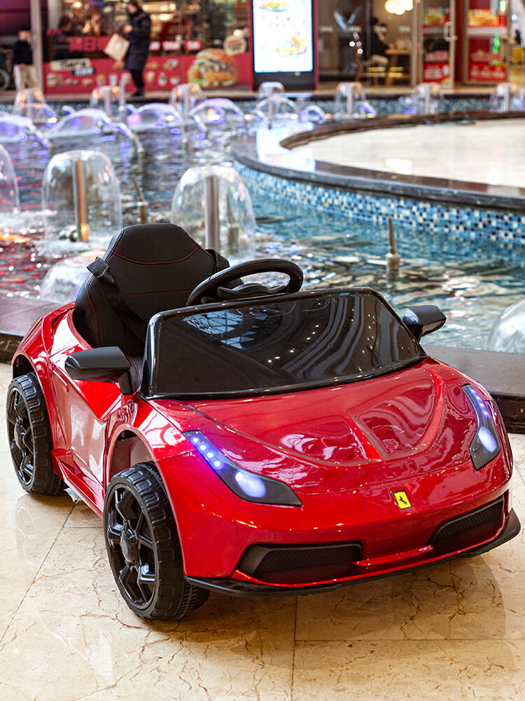 兒童電動車四輪四驅汽車男女小孩帶遙控可坐人玩具車寶寶充電童車