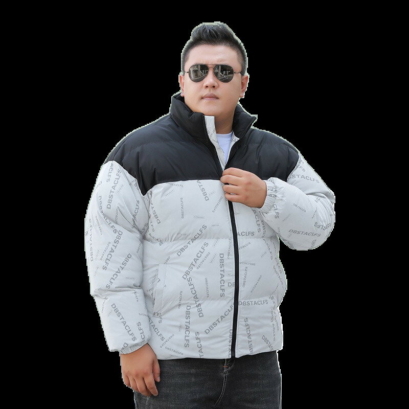 【M-8XL】冬季男生外套 立領羽絨外套 大尺碼防風外套男 休閒外套 鋪棉外套 禦寒保暖外套 加厚棉服 大尺碼外套