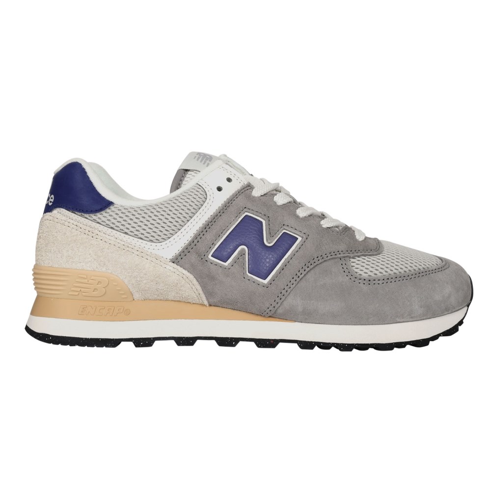 NEW BALANCE 男復古慢跑鞋(免運 574系列 麂皮 慢跑 NB N字鞋 「U574SPB」≡排汗專家≡