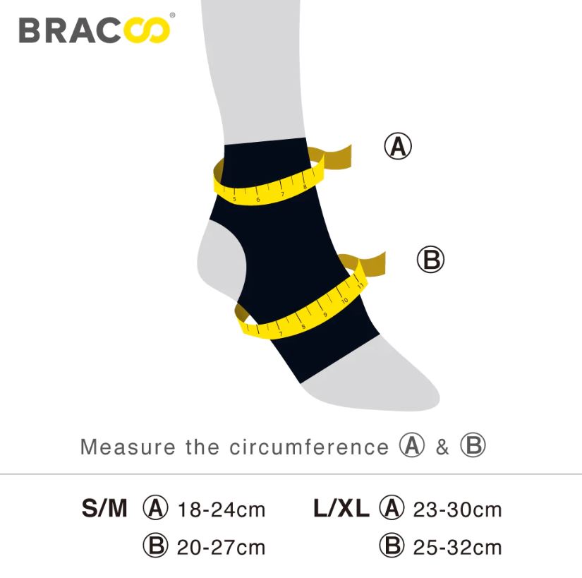 BRACOO奔酷 穩固支撐可調腳踝護具 FP31 S/M L/XL 護踝 4