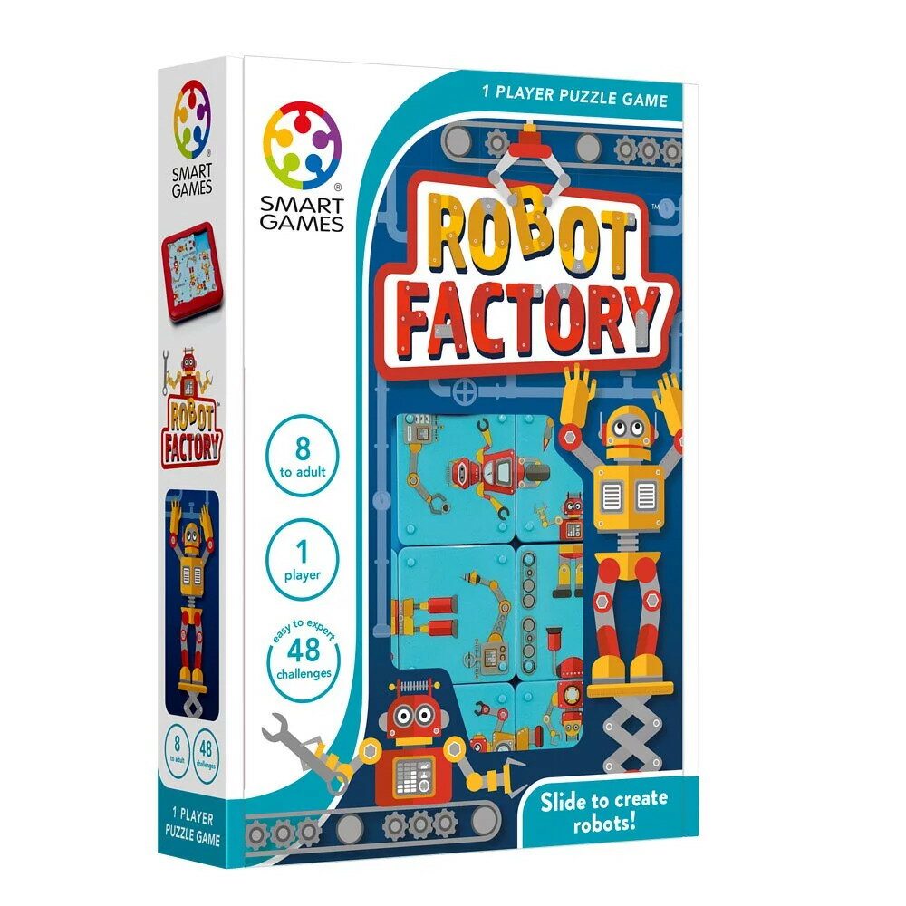 《 信誼 - Smart Games 》桌遊 機器人玩具工廠