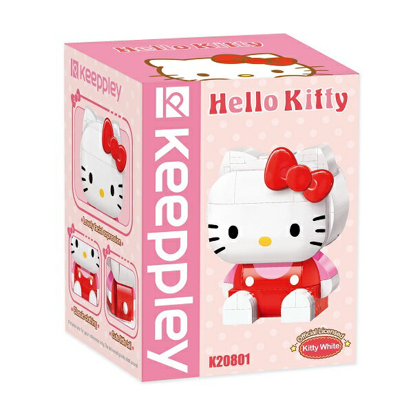 《Qman 啟蒙積木 》keepplay 三麗鷗公仔 HelloKitty 東喬精品百貨