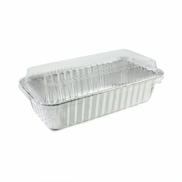 【161】125入鋁箔容器 錫箔 焗烤盒 菜頭粿 蘿蔔糕模 透明蓋選配 透明凸蓋 800mL 鹹粿 一斤半 方形鋁箔 吐司模 長方盒 拋棄式免洗碗 耐熱耐烤 電鍋蒸籠可用【APP滿額下單10%點數(單一帳號最高1500點)】8/31止 3