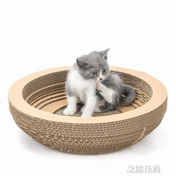 超大號寵物貓抓板碗形大瓦楞紙貓窩貓玩具貓咪瓦楞碗磨爪貓抓盒創時代 創時代3c Rakuten樂天市場