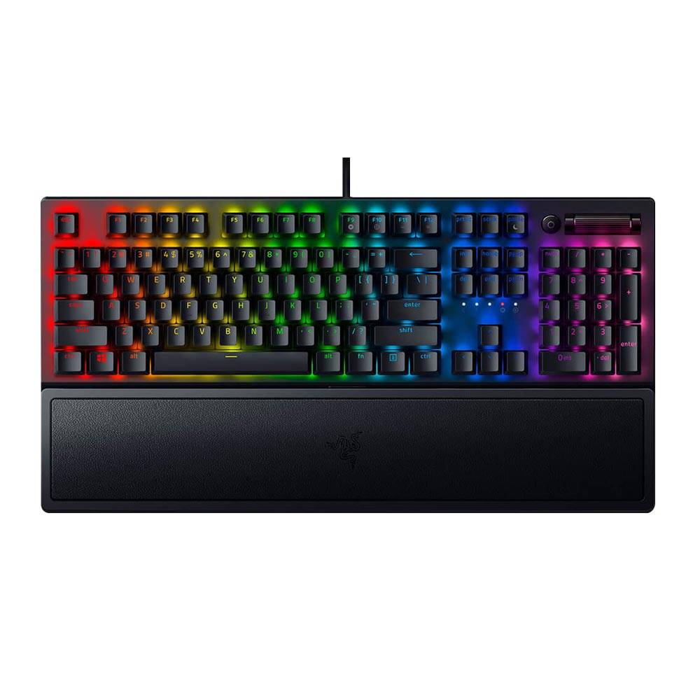 【Razer 雷蛇】BlackWidow V3 黑寡婦蜘蛛幻彩版 機械式鍵盤 綠軸【三井3C】 1