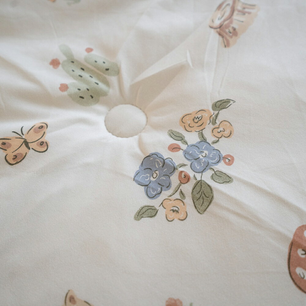 ins針織 點點被 松鼠花園 5X7尺  可單蓋 暖被 冬被 棉床本舖 媲美韓國棉被 7