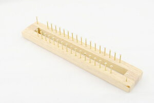 【文具通】木製 毛線 工具 板釘 釘板 毛線編織器 圍巾編織 E9010