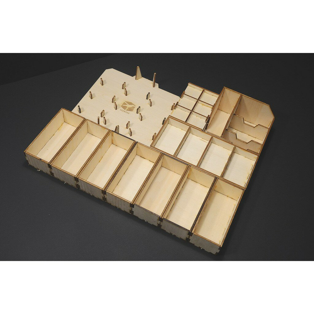 【桃園桌遊家】蓋亞計畫 Gaia Project 桌遊收納盒【免膠組裝】【烏鴉盒子收納盒】 1