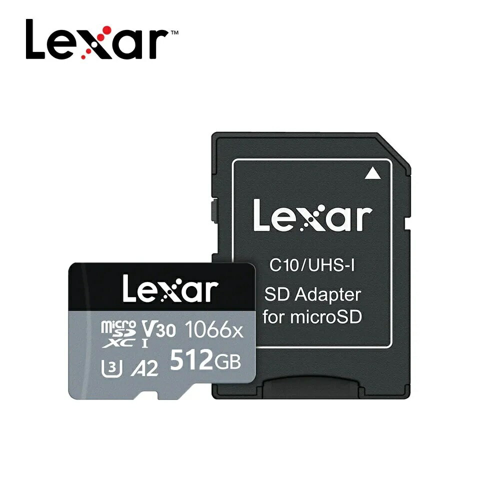 【Lexar 雷克沙】Professional 1066x MicroSDXC V30 256GB 512GB 記憶卡