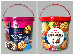 【BOBE便利士】馬來西亞 TATAWA 派對曲奇桶/繽紛水果餅乾桶