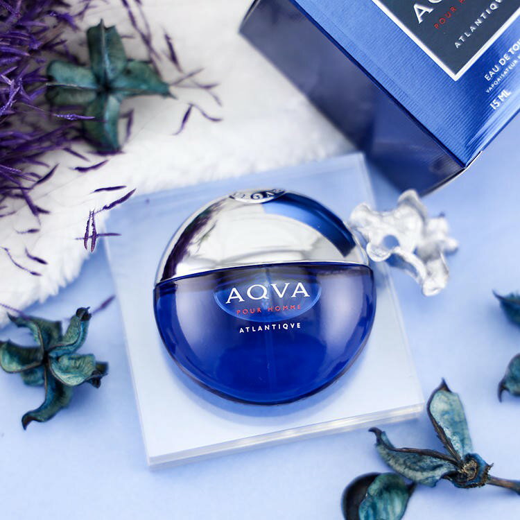 BVLGARI Aqva Atlantiqve 寶格麗 勁藍水能量男性淡香水 15ml (噴式)｜期間限定◆秋冬迷人香氛