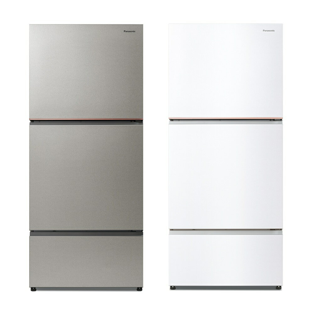 【Panasonic]】 無邊框鋼板578L 3門電冰箱 NR-C586TV(星礦銀/燦雪白)