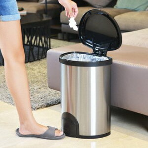 諾曼腳觸感應不鏽鋼垃圾桶25L (清潔 回收 分類 智慧 自動 掀蓋)