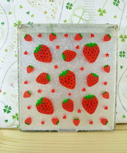 【震撼精品百貨】草莓 Strawberry 折鏡-銀愛心 震撼日式精品百貨
