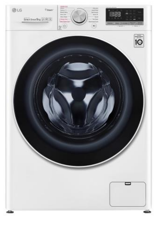 【折300】【LG/樂金】 9Kg WiFi變頻滾筒洗衣機(蒸洗脫烘) 典雅白 WD-S90VDW