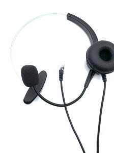 阿爾卡特ALCATEL 4068 電話耳機麥克風頭戴式 單耳電話耳機麥克風 行銷 客服 總機客服適用耳機