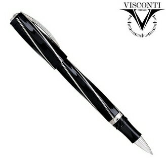預購商品 義大利 VISCONTI Divina Elegance 黑 鋼珠筆 /支 KP18-05-RB