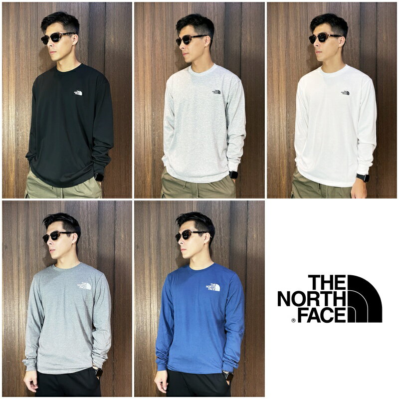 美國百分百【全新真品】The North Face 長袖 棉質 T恤 TNF 上衣 logo 長薄T 多色 CK67