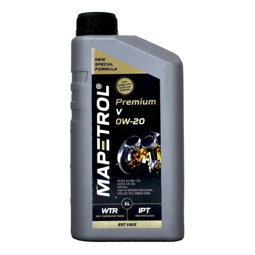 MAPETROL PREMIUM V 0W20 頂級全合成機油