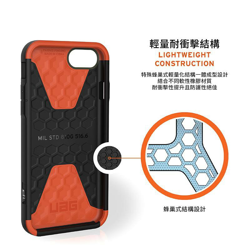 UAG 耐衝擊 防摔 簡約 風格 美國 軍規 保護殼 手機殼  適用 iphone SE 2 SE3 2022 7 8 9