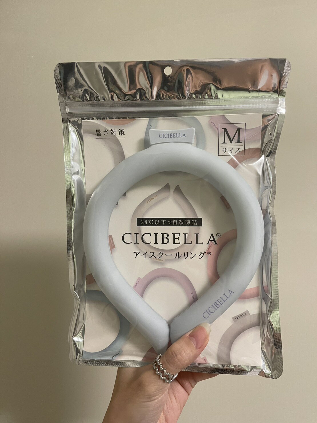 【現貨24H內出貨】日本CICIBELLA 正品 降溫神器 頸部冰圈 涼感環 解暑小物 涼感 時尚配件 有發票 5