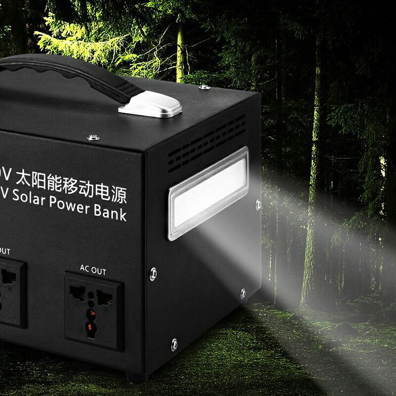 太陽能發電機系統家用全套220v光伏發電戶外鋰電池蓄電池