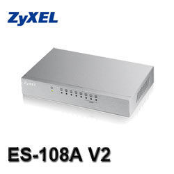 [NOVA成功3C] ZyXEL合勤 ES-108A v3 8埠桌上型高速乙太網路交換器 喔!看呢來