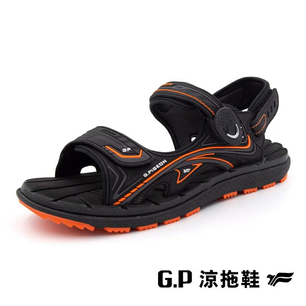 G.P(男女共用款)休閒舒適涼拖鞋－橘色