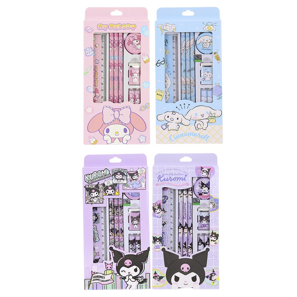 8件文具禮盒組 (三麗鷗)【九乘九購物網】