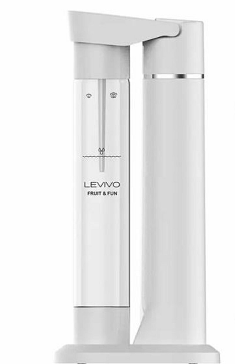 [COSCO代購4] W138048-WHT Levivo 氣泡水機組 含氣瓶 X 2入 + 水瓶 X 1入 白
