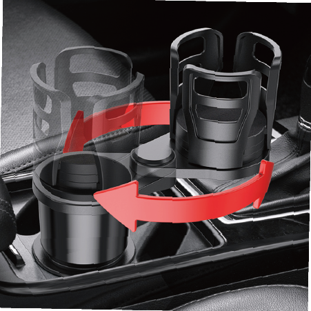 車用杯架｜汽車杯架飲料架｜車用杯架置物｜車載水杯架｜車用置杯架｜車用旋轉杯架 [Carster] 6