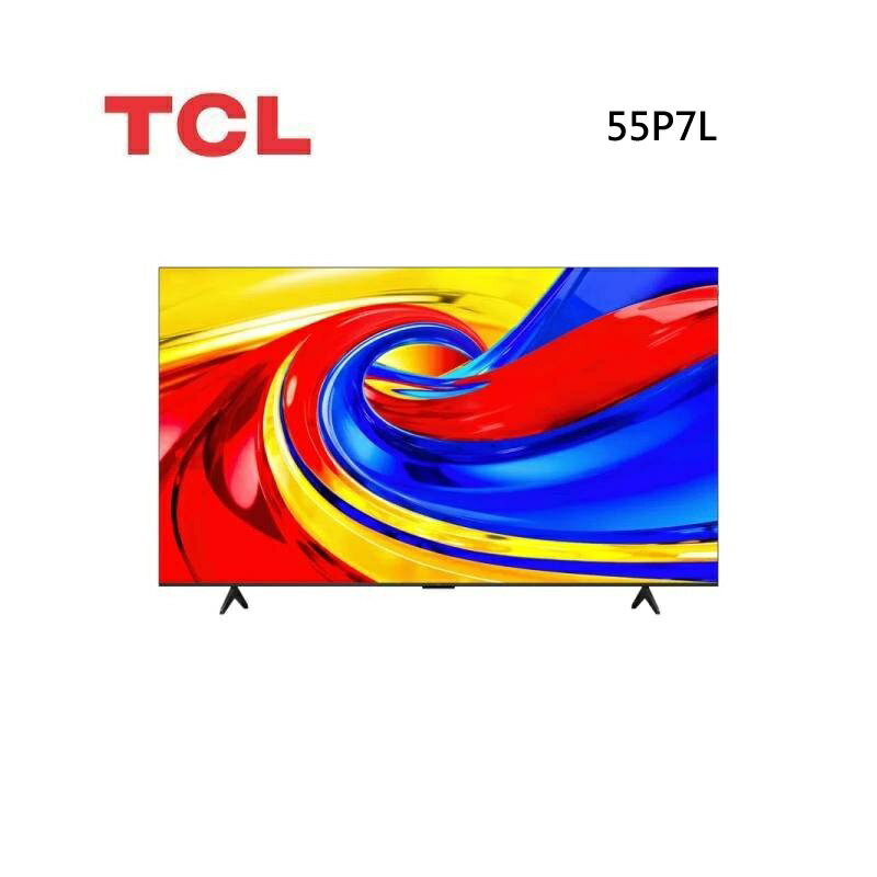 (10%點數回饋)TCL 55P7L 55吋 P7L 高階QLED Google TV 量子智能連網液晶顯示器
