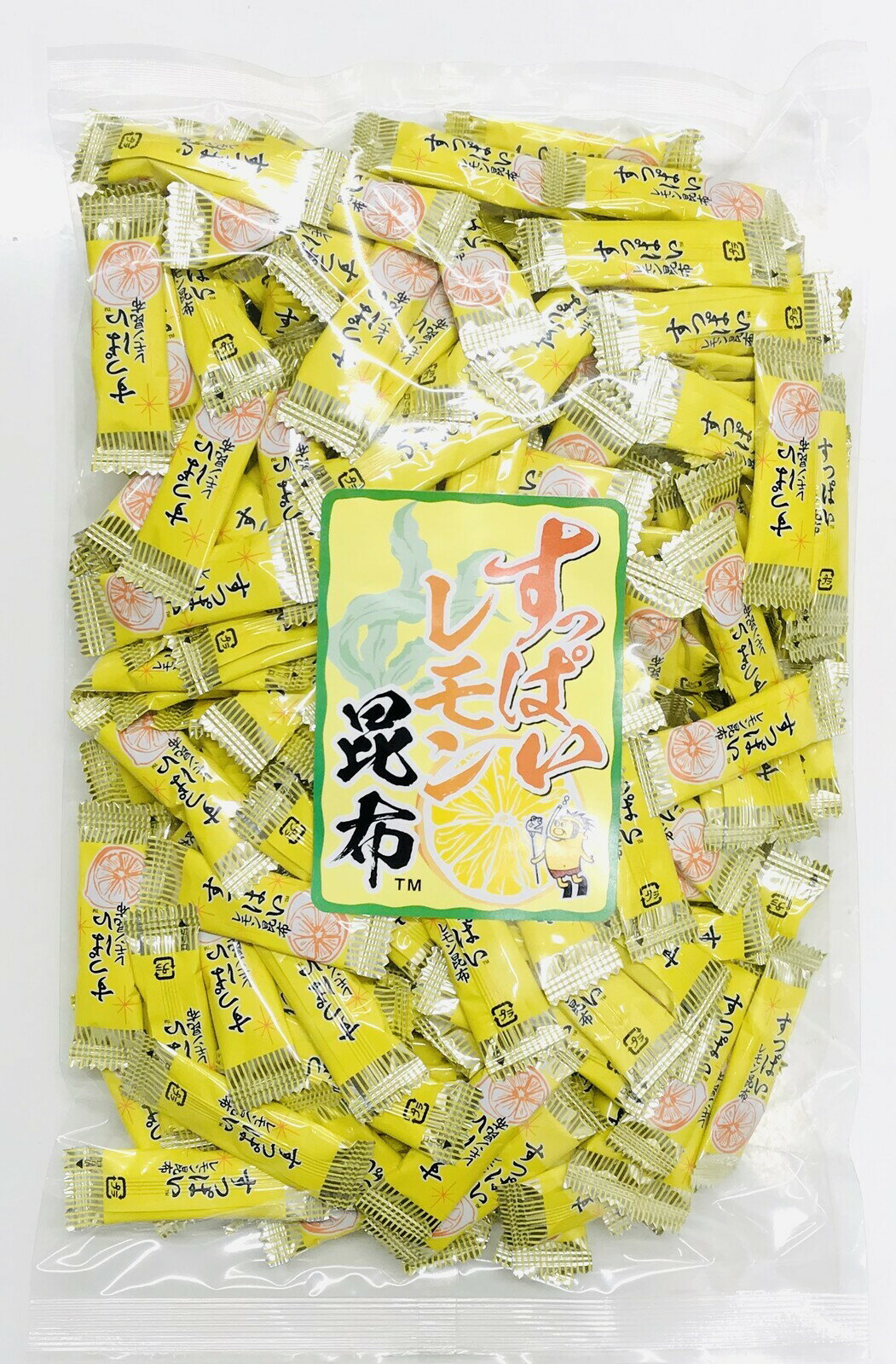 日本 中山食品 清爽檸檬昆布 500g 海帶糖 檸檬昆布糖 茶飲小零食 健康小點心 日本代購【領券滿額再折千9/30止】