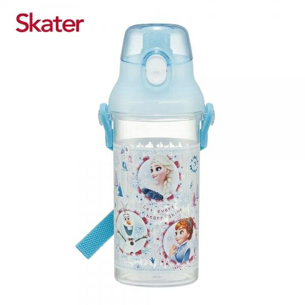 Skater直飲透明水壺 (480ml)冰雪奇緣Gift (4973307661259) 439元