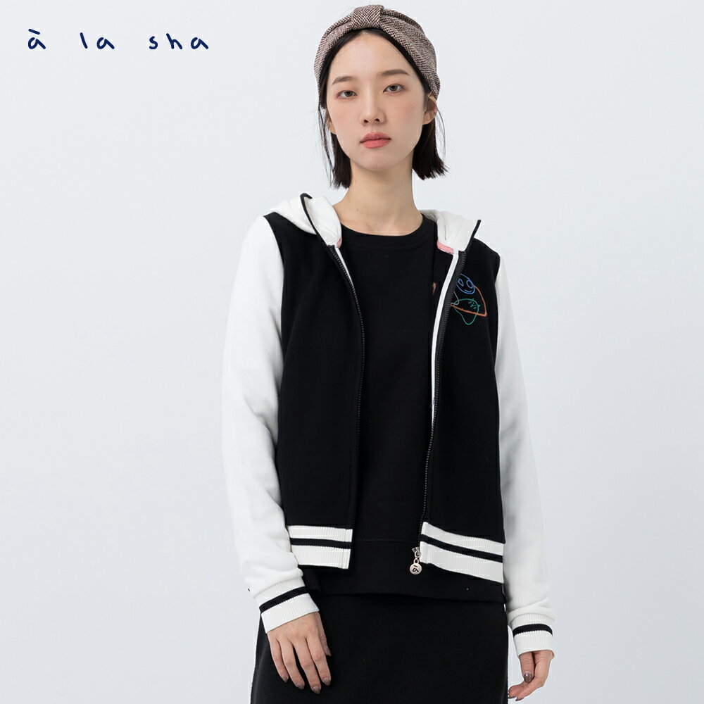 a la sha 家族連帽棒球外套 2