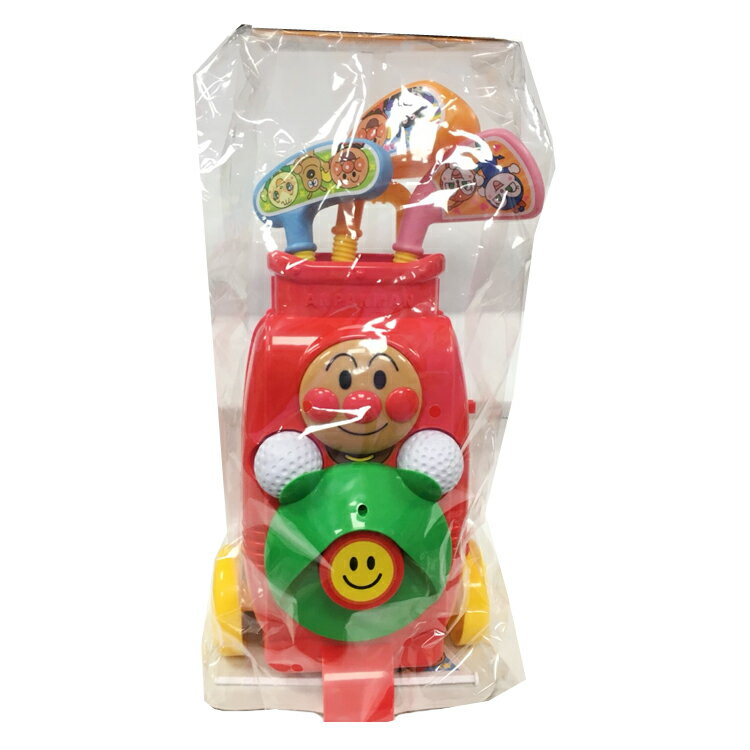 麵包超人 Anpanman 高爾夫附球桶玩具 高爾夫球車組 球杆 球桿  日本進口正版 313071