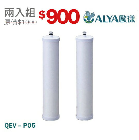 ALYA歐漾 商業用高效除鉛淨水器 UWF-Q241專用第一道濾芯 QEV-P05兩入組