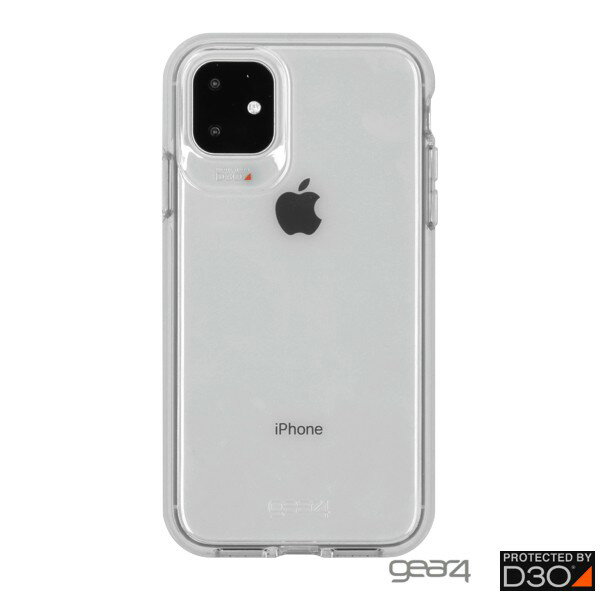 Gear4 Hampton iPhone 11/11 Pro/11 Pro Max 霧透黑/透明防摔保護殼