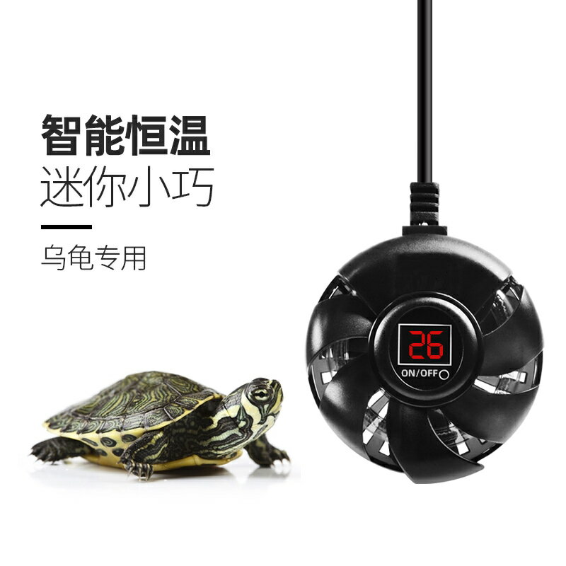 公司貨 免運可開票 烏龜缸自動恆溫加熱棒小型迷你超短熱帶魚烏龜低水位溫控加熱器 快速出貨