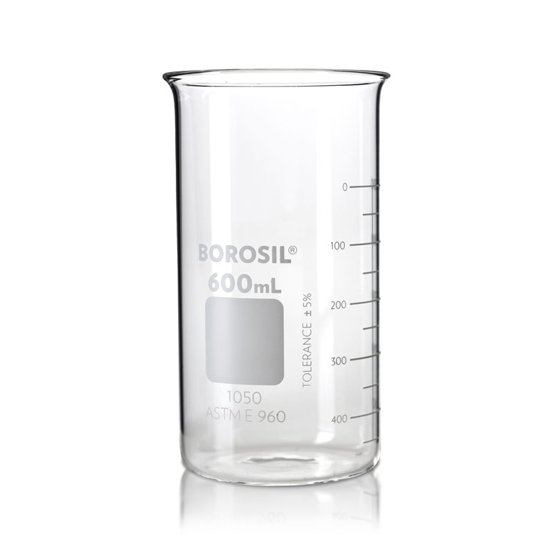 《BOROSIL》高型燒杯 無具嘴 Beaker, Tall form, without spout