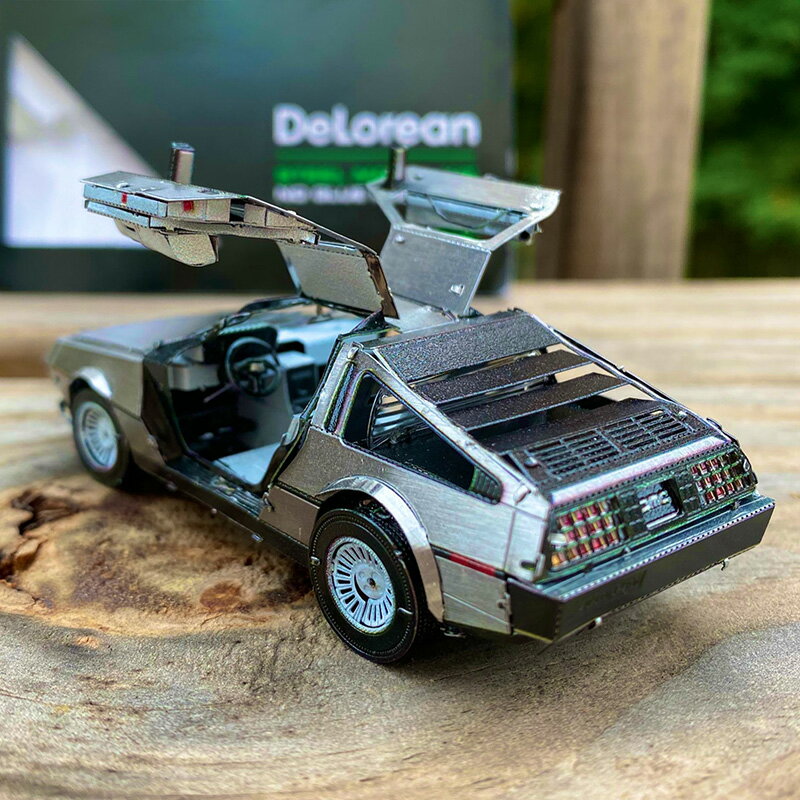 全金屬不銹鋼DIY拼裝模型3D立體拼圖跑車汽車類成人玩具