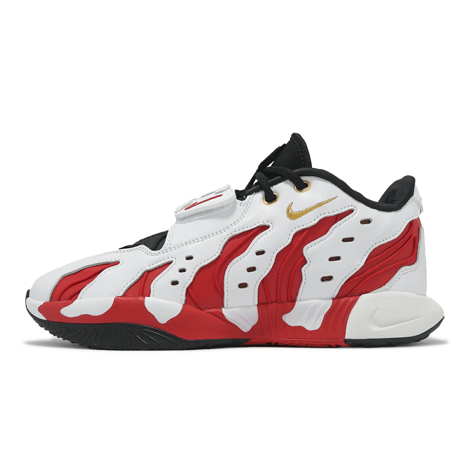 Nike 籃球鞋 Prime 96 EP 男鞋 LeBron 白 紅 魔鬼氈 詹姆斯 HV1222-100