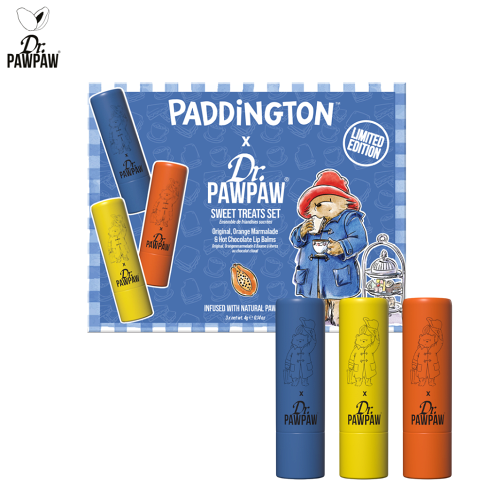 Dr.PAWPAW柏靈頓熊-甜點派對組4g×3 限量聯名 英國木瓜霜(甜橙果醬+經典+巧克力)(現貨) ❤️ㄚ比小鼻❤️ 0