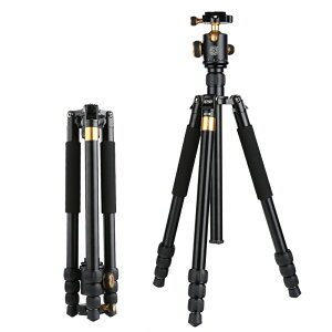 輕裝時代Q999B單反照相機三腳架 多功能便攜旅行攝影三角架套裝1入