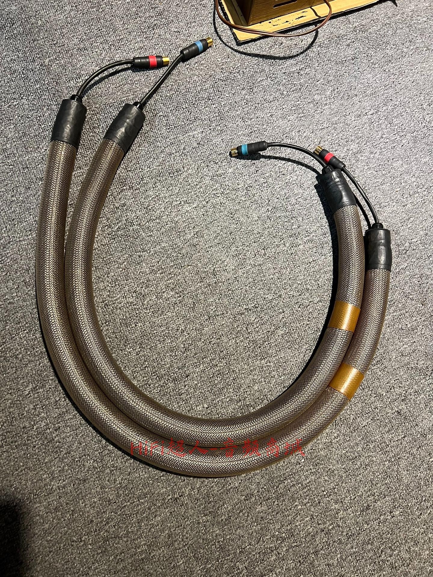 美國萬能 MAGNAN 旗艦 RCA 音頻線 1.2米 大衛馬格南親自製作 原裝正品【HiFi超人-音訊商城】