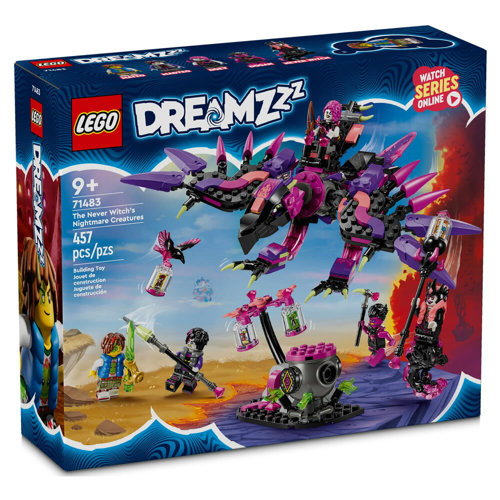 樂高LEGO 71483 DREAMZzz 追夢人的試煉系列 奈何女巫的惡夢生物